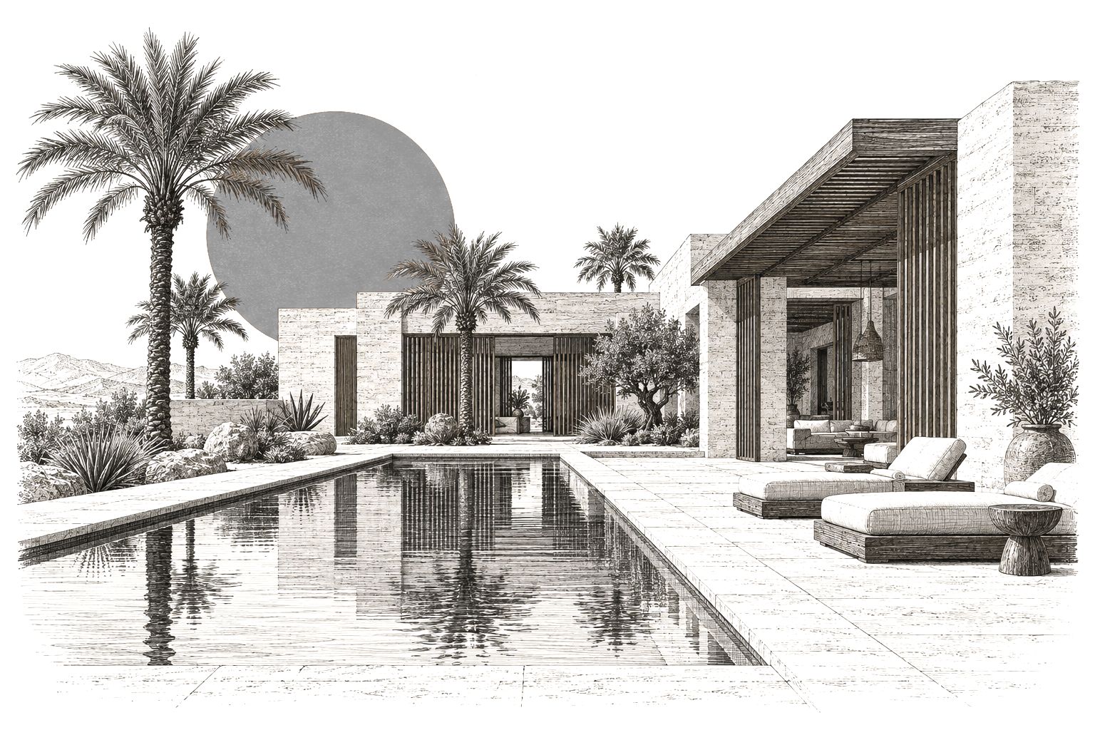 Delfina Design — perspective study